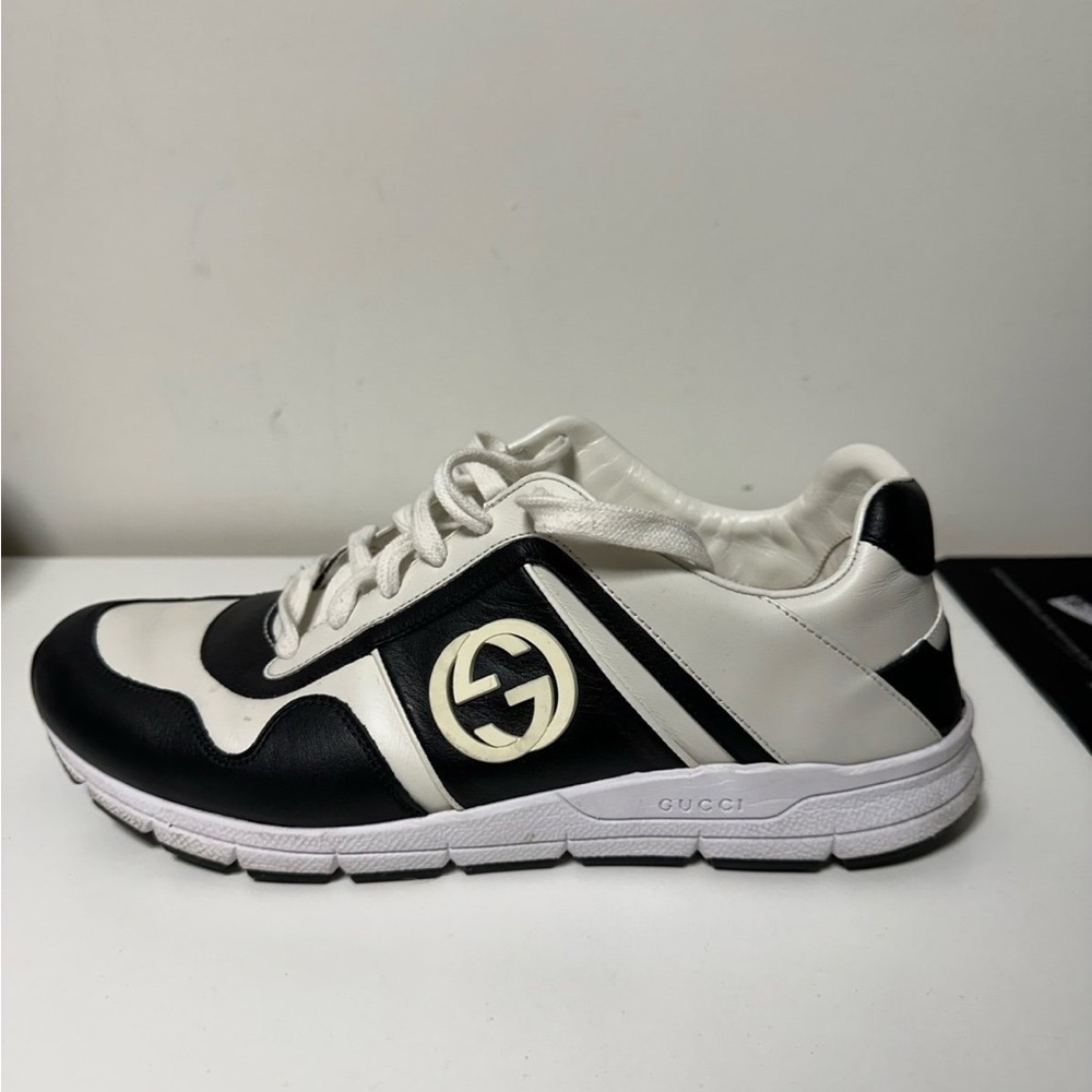 Gucci Leather Low 'Black' 426184-AYO10-1063